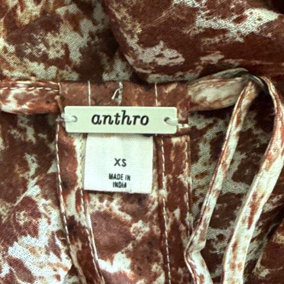 Anthropologie Snakeskin Solid & Sheer Sleeveless Maxi‎ Dress Multicolor Size XS - Picture 8 of 10